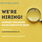 Chinese-speaking Sales Executive (B2B)